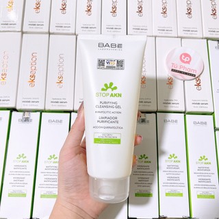  Sữa Rửa Mặt Babe Stop Akn Purifying Cleansing Gel