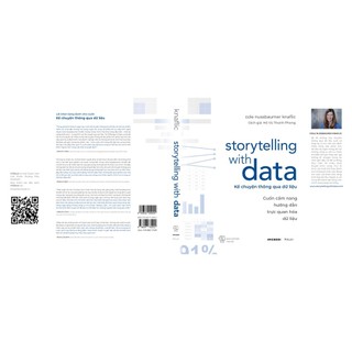 Combo 3 Cuốn Sách Storytelling With Data: Kể Chuyện Thông Qua Dữ Liệu