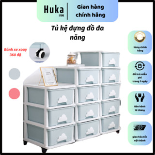 Tủ đựng đồ đa năng cho bé, Kệ đựng đồ đa năng 3 tầng,4 tầng có bánh xe, Kệ đồ chơi cho bé, Tủ đựng quần áo.