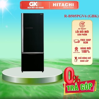 R-B505PGV6(GBK) - Tủ lạnh Hitachi inverter 415 lít R-B505PGV6 GBK - GIAO MIỄN PHÍ HCM
