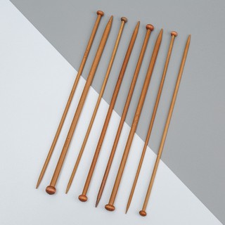 Kim đan tre 25cm dùng đan len(1 đôi)