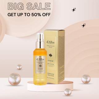 Xịt khoáng serum D'ALBA Version Mới 2023 dưỡng ẩm căng bóng da white truffle Serum 50ml