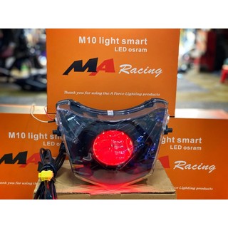 Đèn pha bi cầu m10-v4s light smart làm sẵn cả chóa đèn wave a 100 - wave a 110