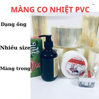 1kg màng co pvc đủ kích thước, màng sấy nhiệt bọc hộp mỹ phẩm, máy khò màng co ôm sát sản phẩm bao đẹp