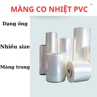 1kg MÀNG CO PVC SẤY NHIỆT ÔM SÁT SẢN PHẨM, MÀNG CO NILONG BỌC CÁC LOẠI HỘP CHAI LỌ , ĐỦ KÍCH THƯỚC