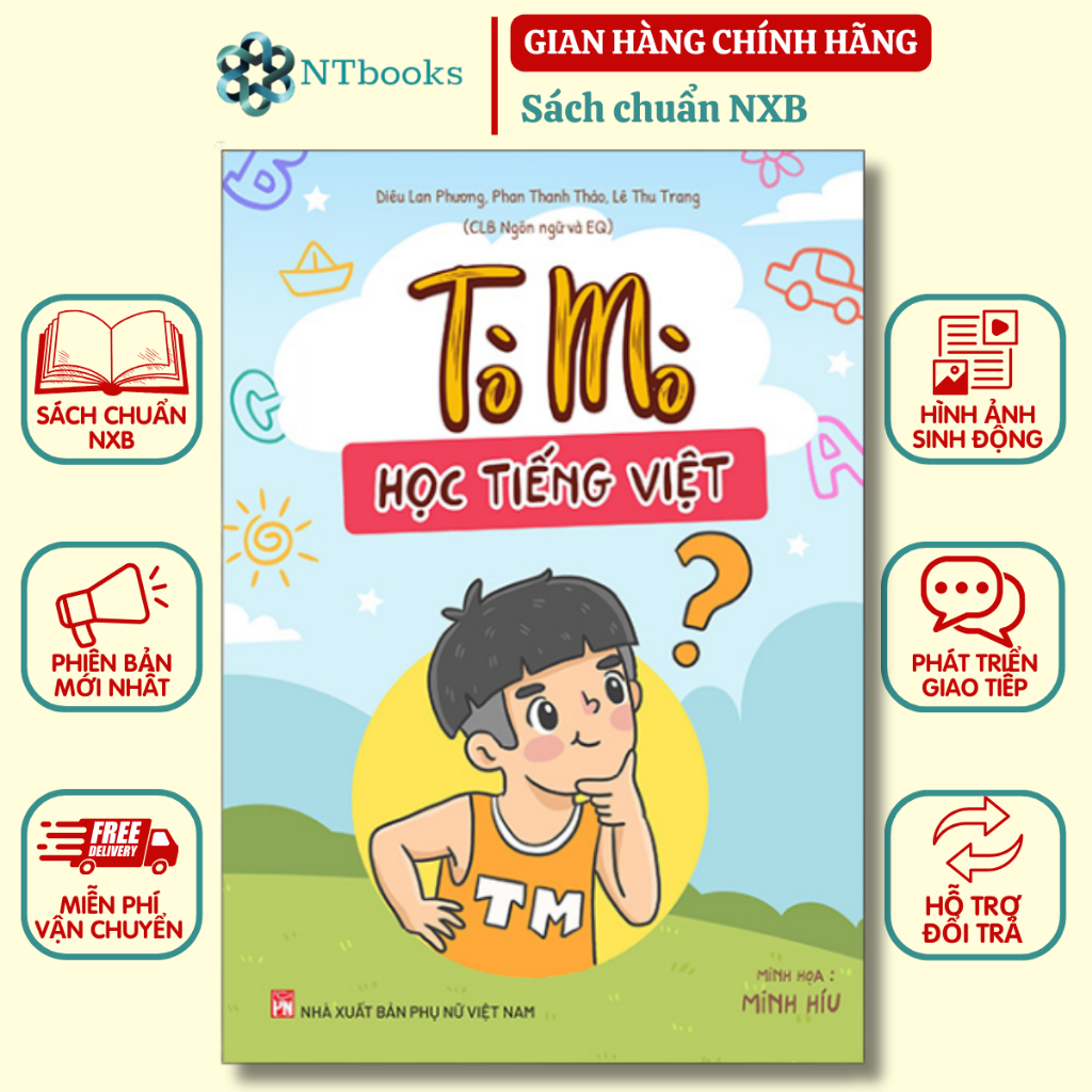 Sách - Tò Mò Học Tiếng Việt