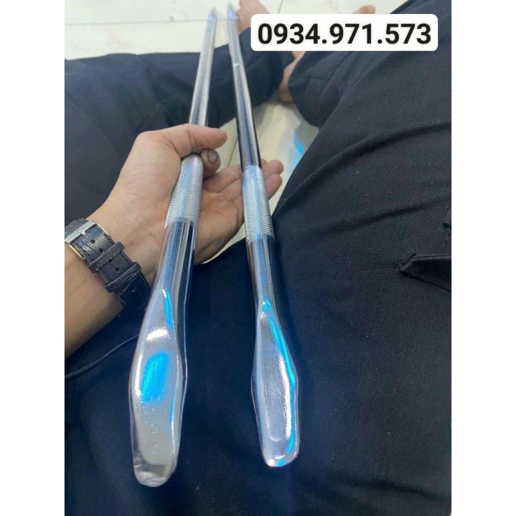 Lơ via móc lốp xe tải, nạy lốp có săm,  không săm - 2 đầu dài 1 mét