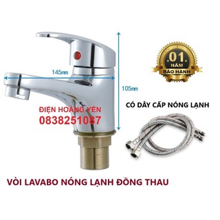 Vòi Nóng lạnh lavabo, vòi chậu rửa mặt, vòi lavabo, vòi rửa mặt, vòi chậu lavabo