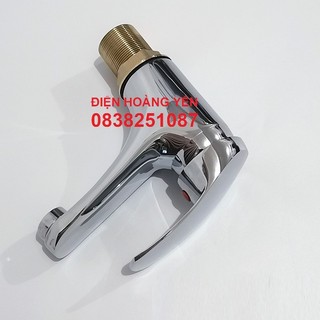 Lavabo nóng lạnh đồng thau cao cấp