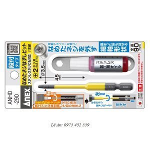 Mũi tháo vít gỉ anex anhd-290 japan