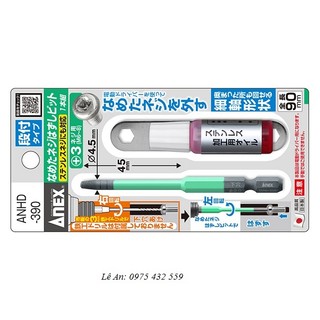 Mũi tháo vít gỉ anex anhd-390 japan