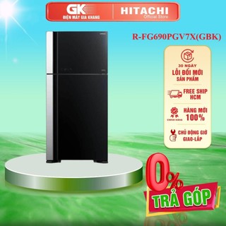 R-FG690PGV7X(GBK) ---- TỦ LẠNH HITACHI INVERTER 550 LÍT R-FG690PGV7X GBK - GIAO MIỄN PHÍ HCM