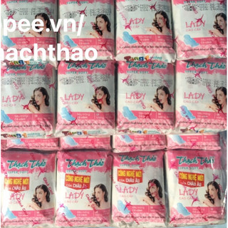 NEW Băng vệ sinh thạch thảo siêu mỏng cao cấp  30gói(8 miếng /1 gói)