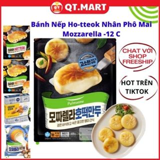 Bánh Nếp _ Bánh Bao Hotteok nhân phô mai mozzarella _date mới_Đang hot