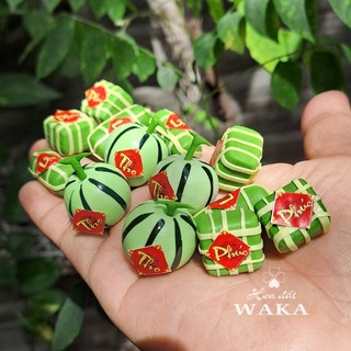 Bộ Dưa Hấu Tết Phúc Lộc Thọ 01- Mô hình 1/12