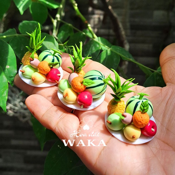 Khay Ngũ Quả Mini 05- Mô hình 1/12