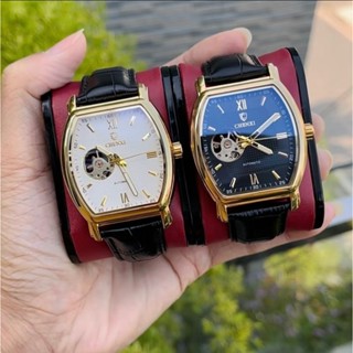 Đồng hồ Nam CHENXI Oval CX-8815 máy Automatic Phiên bản thùng rượu.