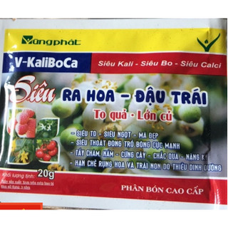 Phân bón cao cấp siêu ra hoa đậu quả- gói 20gram