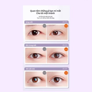 Miếng Dán Kích Mí Dạng Lưới LMLTOP (48 miếng)