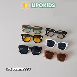 Kính cho bé 2-5 tuổi chống uv400, kính trẻ em chống nắng chống bụi bảo vệ mắt bé pk0205559