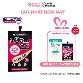Kem nền Beauty Buffet Zoom Zoom SPF 35 PA++ gói 7g