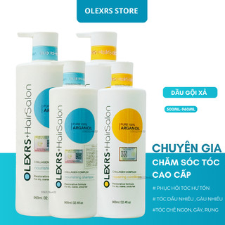 Cặp dầu gội xả olexrs hair salon 500ml-960ml