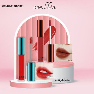Son Kem Lì Bbia Last Velvet Lip Tint Bbia Vegan 25 39 38 36 V25 V36 V38 - Mibebe