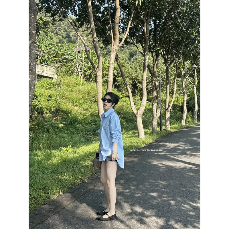 Sơ mi đính đá [HÌNH THẬT]