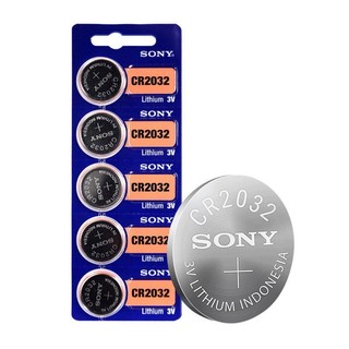 Pin cr2032 cr2016 cr2025 cr1616 cr1620 cr1632 cr2450 sony lithium 3v - made in indonesia