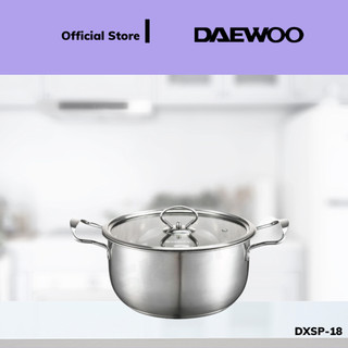Nồi Inox 304 18cm đáy từ 5 lớp cao cấp Daelux DXSP-18 không kén bếp