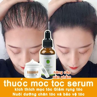 Thuốc mọc tóc serum 30ml Mặt nạ tóc Keratin dầu gội chống rụng tóc tóc cải thiện chất dầu gội mọc tóc nhanh