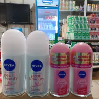 Lăn khử mùi nữ NIVEA ngọc trai