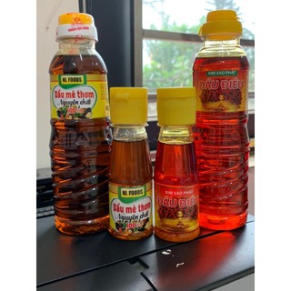 Dầu diều và đầu mè , dầu điều dầu mè nlfoods 100ml và 250ml . nl foods