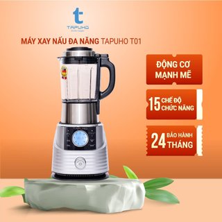 Máy làm sữa hạt tapuho t01, máy xay nấu sữa hạt đa năng công suất 2000w, dung tích 1.75l