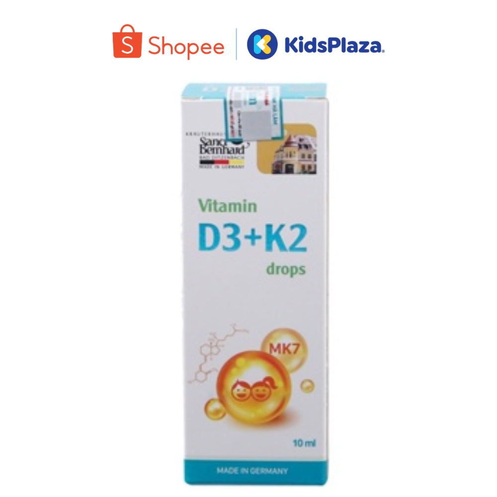 Vitamin D3 K2 MK7 Sanct Bernhard Drops 10ml