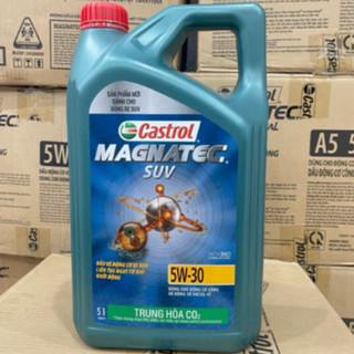 Can 5l dầu nhớt ô-tô tổng hợp toàn phần castrol magnatec suv stop-start dualock 5w30
