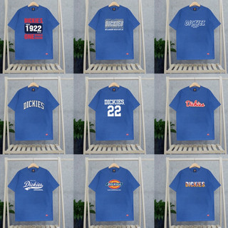 Tshirt Dickies - Áo thun dickies nam nữ - màu xanh coban