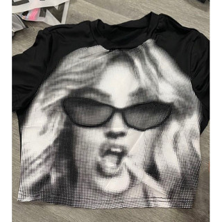 [Hàng order Shein] áo phông top cô gái