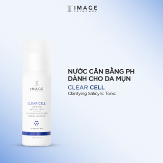  Nước cân bằng pH cho da mụn IMAGE SKINCARE CLEAR CELL Clarifying Salicylic Tonic 118ml