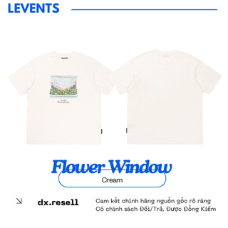 Áo Thun Levents® Flowers Window Tee/ Cream Unisex dx.resell