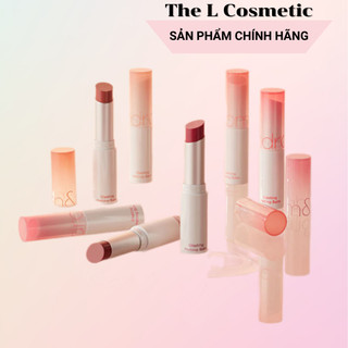  Son dưỡng có màu thuần chay Romand Glasting Balm, son dưỡng có màu Hàn Quốc - The L Cosmetic
