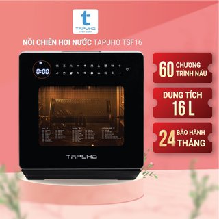 Nồi chiên hơi nước tapuho tsf16, nồi chiên không dầu đa năng dung tích 16l, công suất 2800w