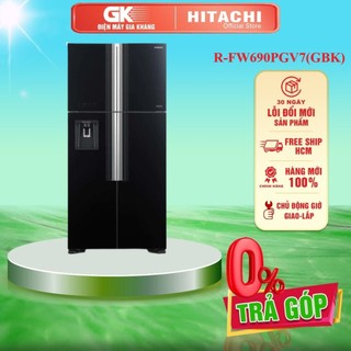 R-FW690PGV7(GBK) - Tủ lạnh Hitachi Inverter 540 lít R-FW690PGV7 GBK - GIAO MIỄN PHÍ HCM