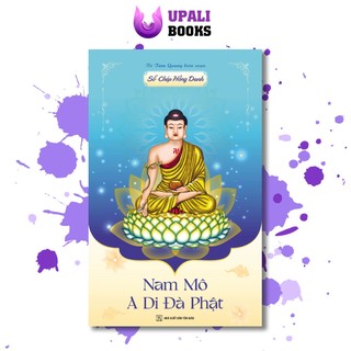 Vở chép Hồng danh Phật, sổ chép A Di Đà Phật in chữ mờ loại cao cấp dày dặn (TẶNG BÚT) - TTQ Biên Soạn - Upali Books