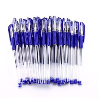 Set 50 chiếc bút bi nước cho học sinh ,văn phòng mực đều nét mực xanh