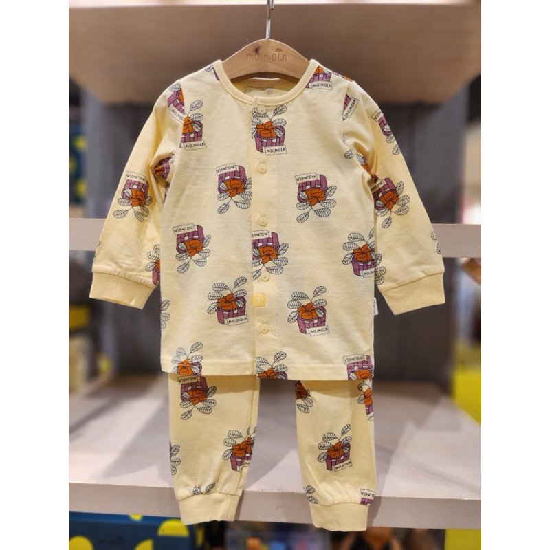 (size 80,110) Bộ cotton mỏng mềm Moi.moln xuất Hàn dư xịn