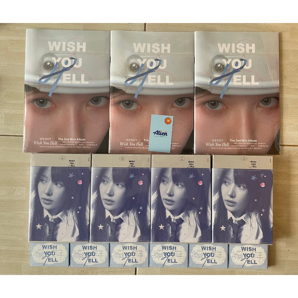 [𝗖𝗼́ 𝘀𝗮̆̃𝗻] 𝗪𝗲𝗻𝗱𝘆 𝗮𝗹𝗯𝘂𝗺 "𝗪𝗜𝗦𝗛 𝗬𝗢𝗨 𝗛𝗘𝗟𝗟"