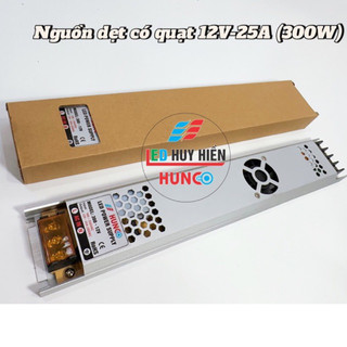 Nguồn Led Tranh điện HUNCO 12V 8.3A, 12A, 25A, 33A, Nguồn Led nội thất 12V 100W, 200W, 300W, 400W