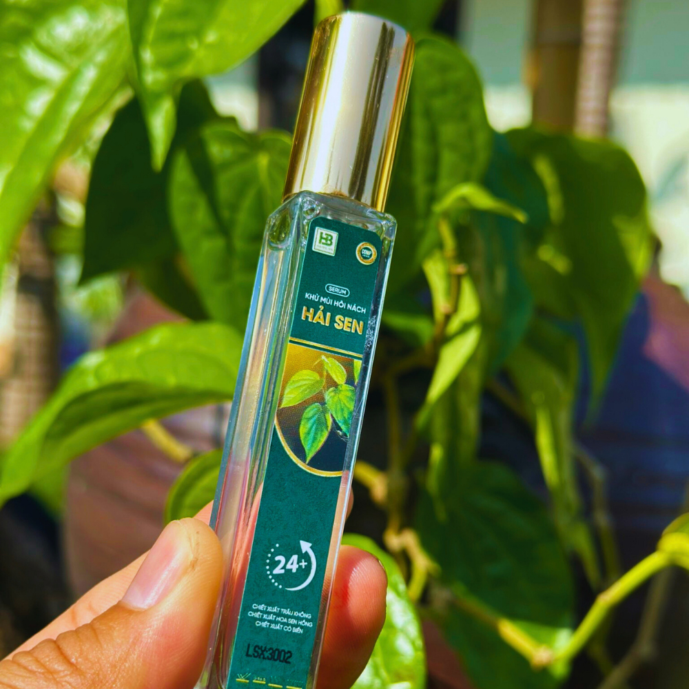 Xịt Khử Mùi Hôi Nách Hôi Chân HẢI SEN Khử Sạch Mùi Hiệu Quả Ngăn Tiết Mồ Hôi, Hương Thơm Mát Tự Nhiên Lọ 10ml