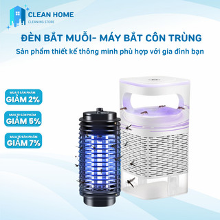 Đèn bắt muỗi, máy bắt côn trùng thông minh kèm đèn led cổng sạc usb